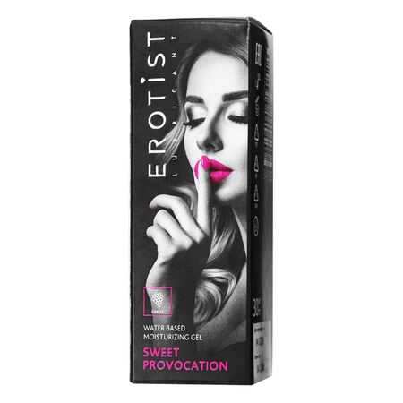 Съедобный гель Erotist Sweet Provocation Grapes - 30 мл.